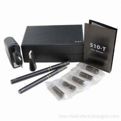 E-cigarette 510-T with 180mAh Battery Capacity, Factory Sale